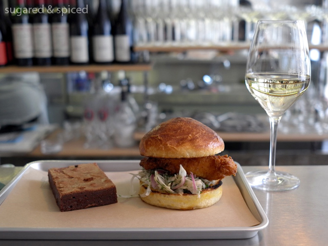 sugared & spiced - paris verjus wine bar sandwich lunch